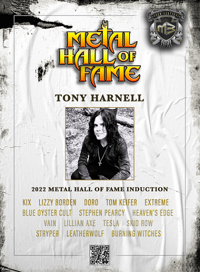 Tony Harnell To Be Inducted Into The Metal Hall Of Fame At M3 Rock Festival