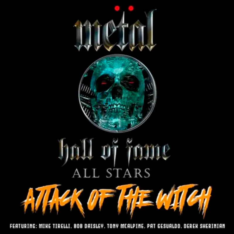 Metal Hall of Fame logo showcasing the organization's dedication to honoring metal music and its contributors.