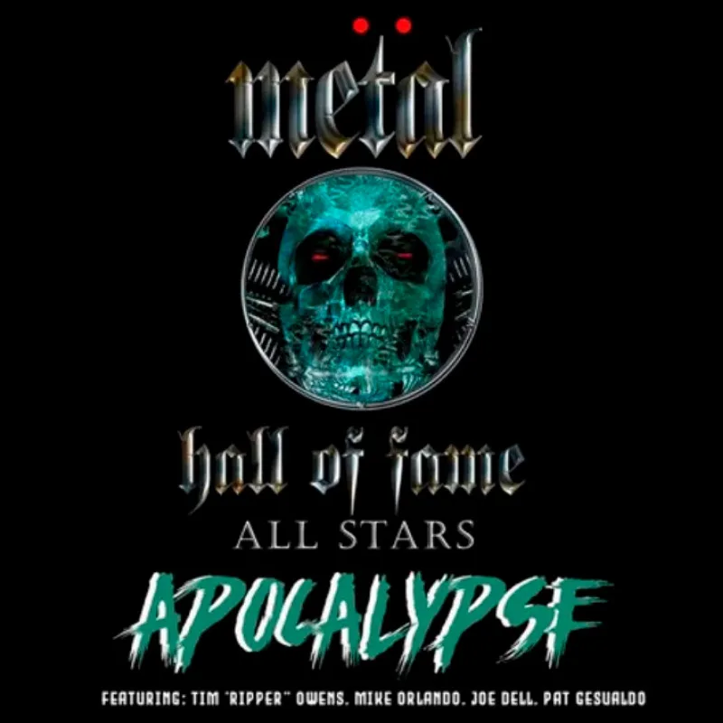 Metal Hall of Fame logo showcasing the organization's dedication to honoring metal music and its contributors.